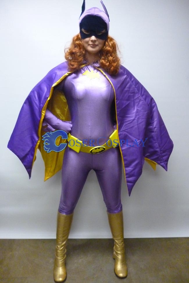 Batman Costume Batgirl Purple Suit